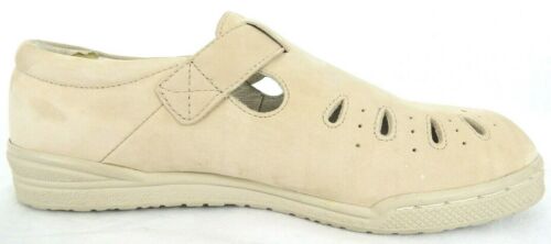 Propet Schuhe Größe US 6 Euro 36,5 breit hellbraun Wildleder Mary Jane Damen Komfortfehler - Bild 3 von 12
