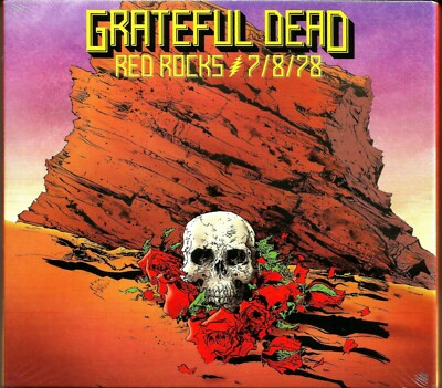 Grateful Dead - Red Rocks - 7/8/78 - 3CD - Live - Digipak - Neu - OVP -