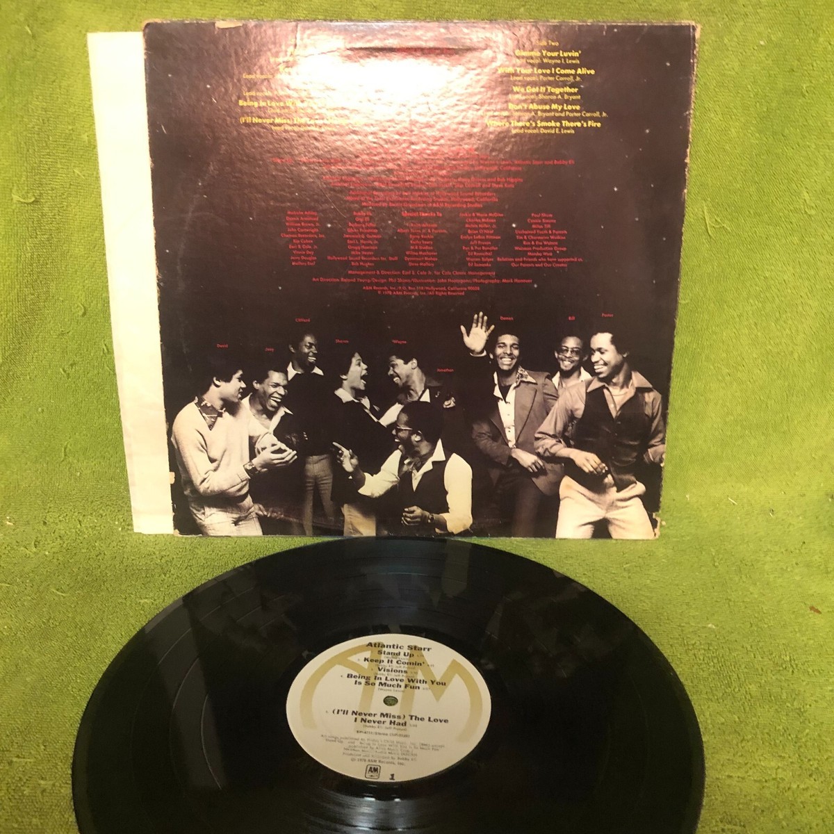 ATLANTIC STARR - ATLANTIC STARR - VINYL RECORD LP | eBay