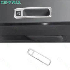 For Toyota Sienna 2021-2023 2024 Silver Steel Rear Door Tailgate Bowl Frame Trim