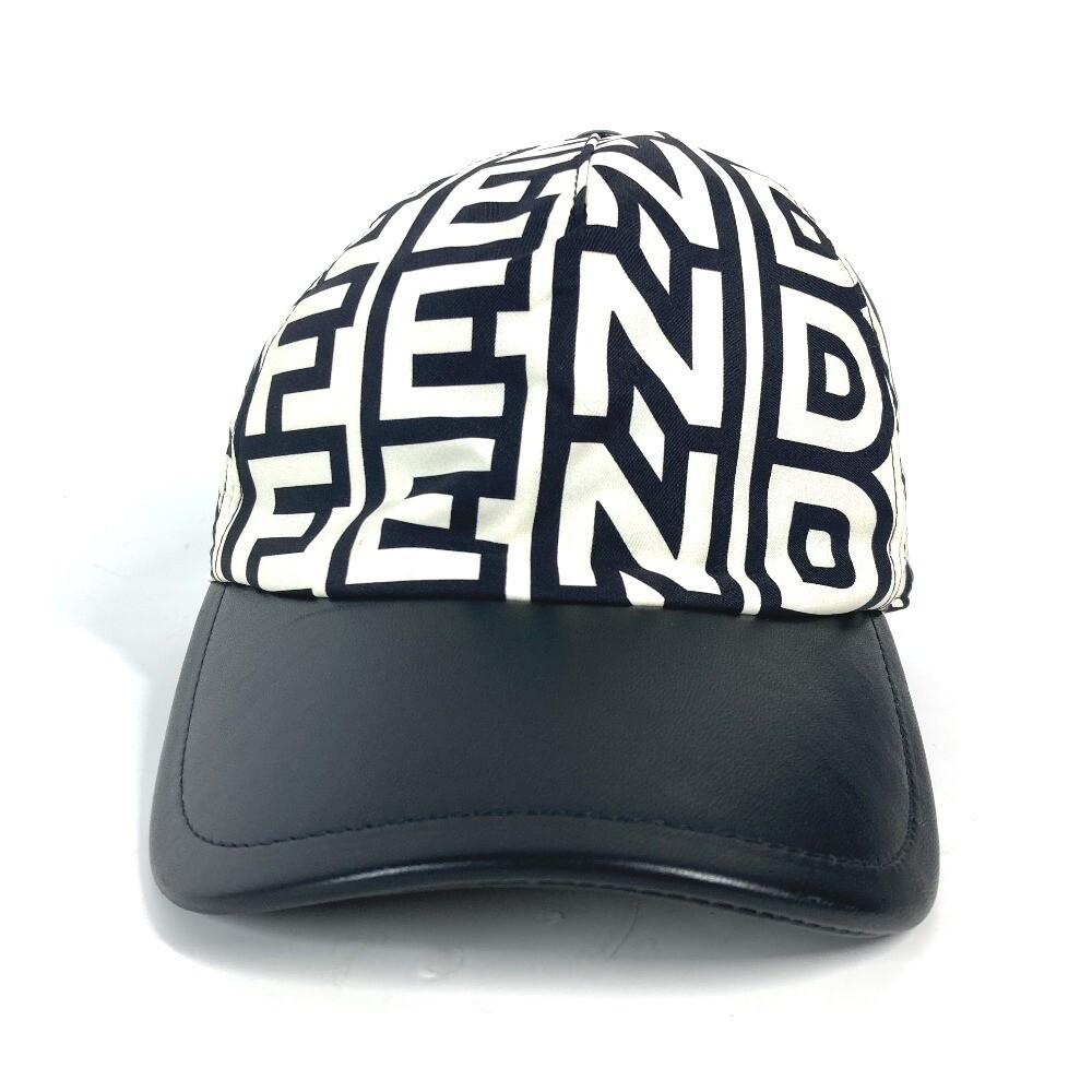 FENDI FXQ768 Marc Jacobs collaboration logo hat cap baseball FENDI FXQ768 Marc Jacobs collaboration logo hat cap baseball