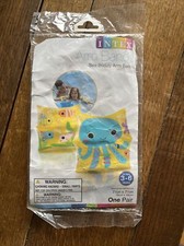 Paire de bracelets de natation Intex Float Sea Buddy âge 3-6 ans, neufs dans leur emballage
