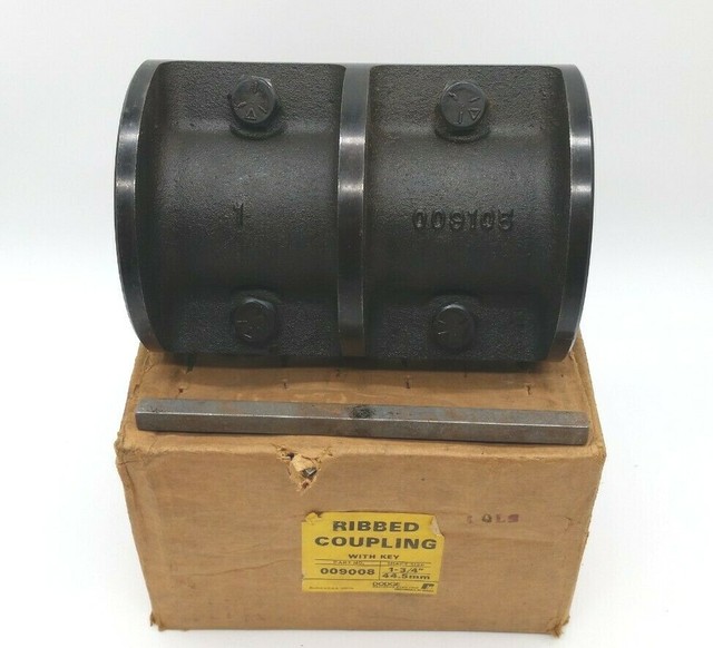 Dodge 009008 Ribbed Rigid Coupling W/Keystock eBay