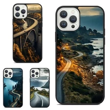 For Apple iPhone Samsung Galaxy Motorola Anti scratch Cover Norway Ocean Road