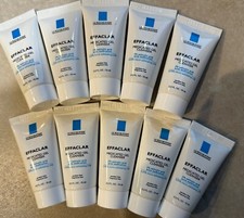 10x La Roche-Posay EFFACLAR Medicated Gel Cleanser .5 oz/15mL Mini Exp 1/25
