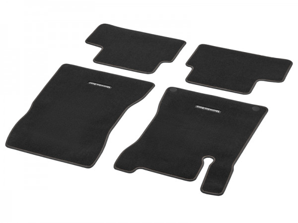 Mercedes Benz Original Velour Floor Mats A Class W177 Black/Chestnut New LHD