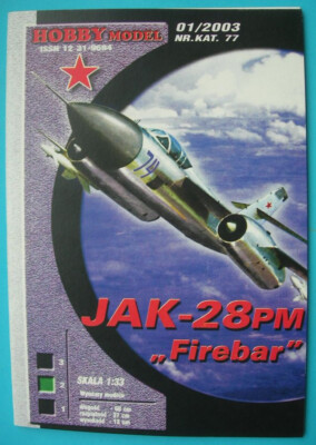 Hobby Model 77 (1/2003) - Russisches Kampfflugzeug Jak-28PM Firebar