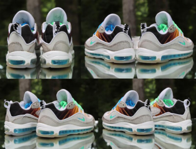 Nike Air Max 98 On Air NYC LA Mezcla Men's Size 9 White Nike Air Max 98 On Air NYC LA Mezcla Men's Size 9 White
