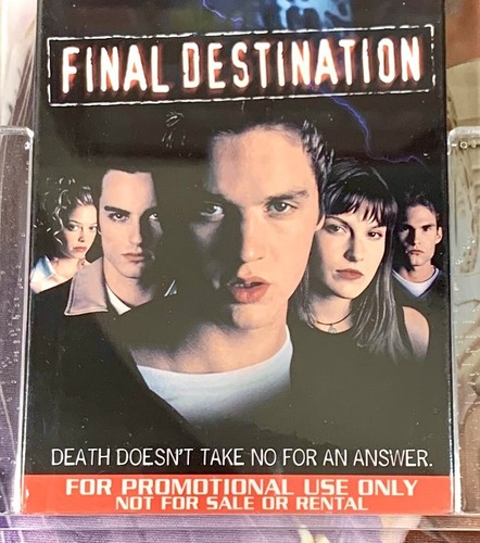 FINAL DESTINATION RARE PROMOTIONAL SCREENER VHS IGS GRADED MINT 9 SEALED 8 CULT - Picture 5 of 7