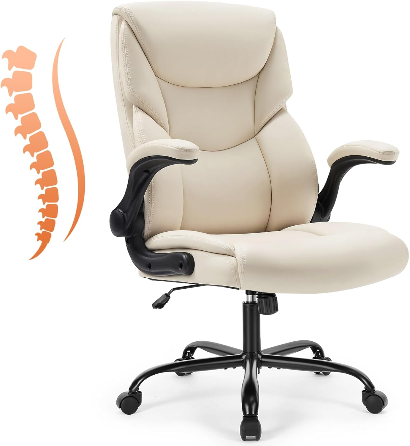 Ergonomic High-Back Gaming Chair for Office or Desk with Heavy-Duty Design-image