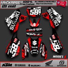 Graphics for Suzuki DRZ400SM (All Years) DRZ 400 SM S E