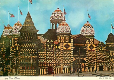 Postcard Corn Palace, Mitchell, South Dakota - 1905 Version