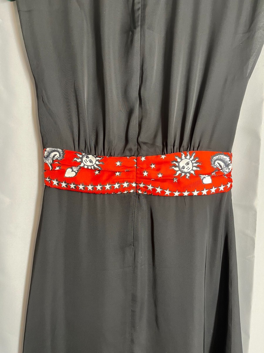 レディース S logo belt dress theredthread