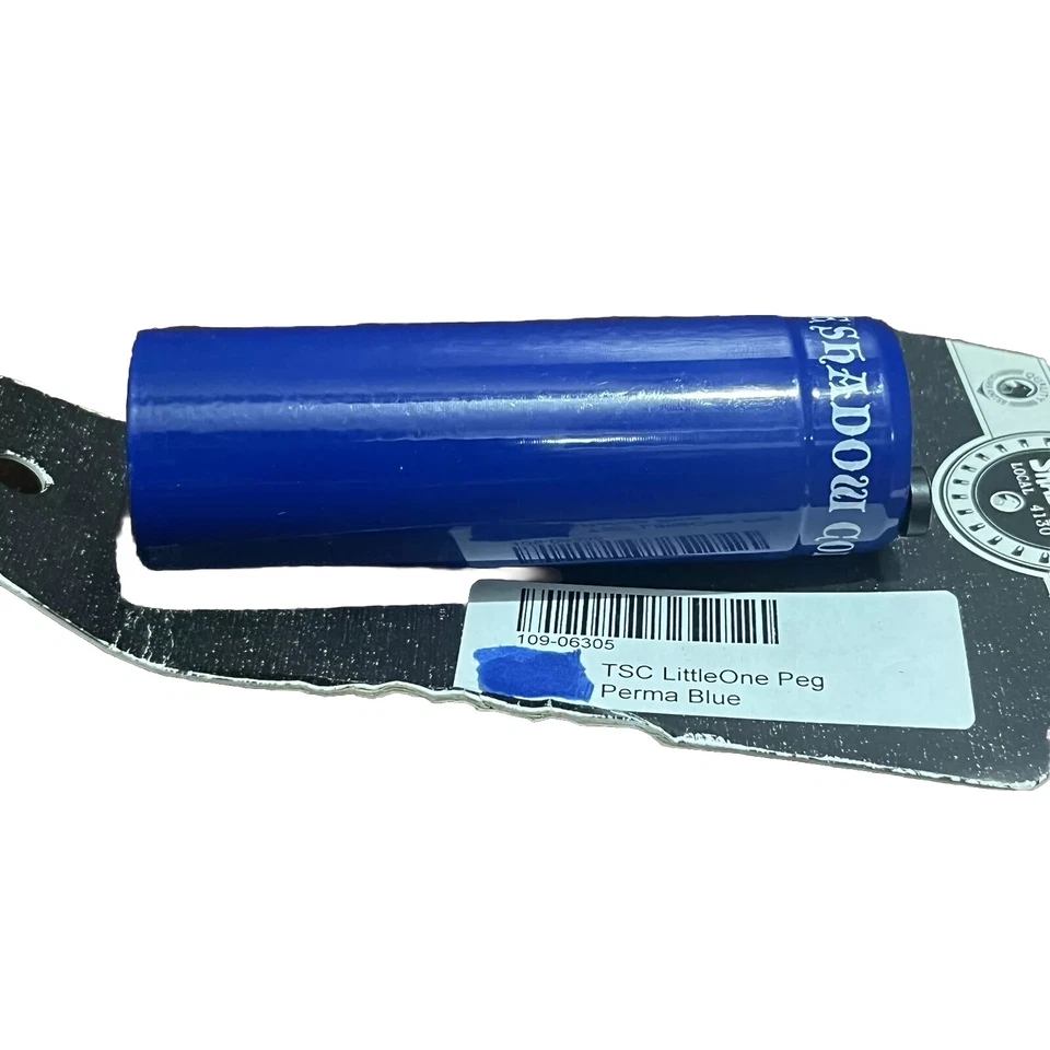 NUEVA Bicicleta The Shadow Conspiracy Little Ones Peg 14mm Azul Perma BMX CNC Heat 4140 Foto 4 de 4