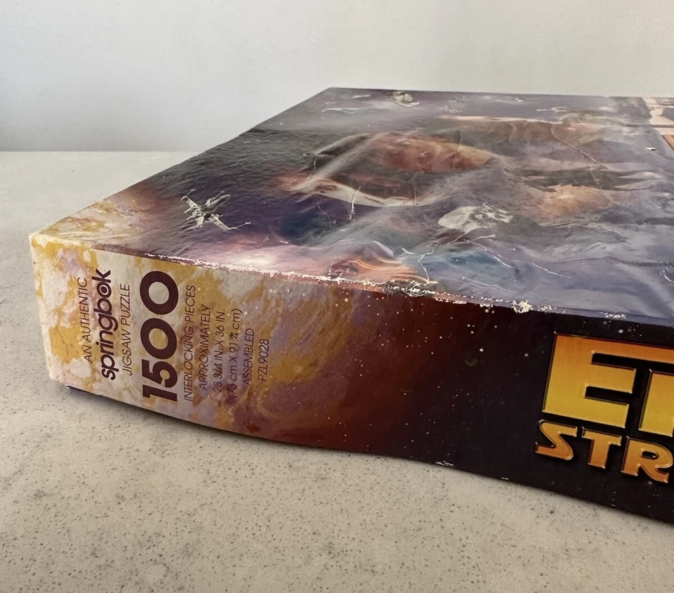 Vintage 1997 Springbok 1500 piece Star Wars Empire Strikes Back puzzle - READ - Image 3 of 4