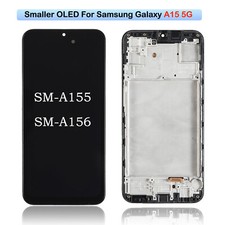 OLED For Samsung Galaxy A15 5G A155 A156 LCD Display Screen Assembly Black Frame