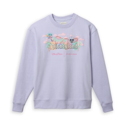  Disney Parks- DISNEYLAND MARQUEE -Pullover Sweatshirt-STONEY CLOVER LANE-2X 