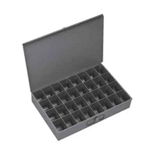 Durham 107-95 Steel Storage Drawer with 32 Compartments: 18" Wide x 12" Deep