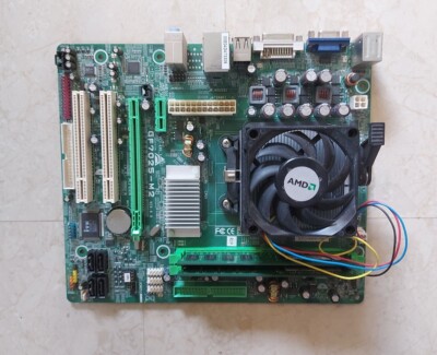 Biostar GF7025-M2 TE ver6.0 , with CPU and 2GB RAM