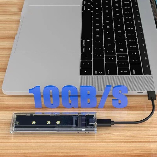 M.2 NVME PCIe /NGFF SATA /Dual Protocol SSD USB Type C 10Gbps M2 Hard Disk Box - Afbeelding 7 van 15