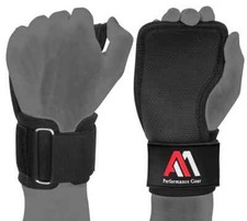 Fitness Gym Weight Lifting Straps Power Training Grip Workout Wrist Wraps Gloves