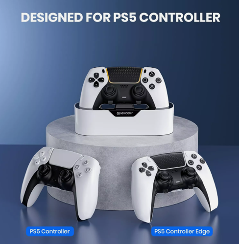 NEWDERY PS5 Fast Charging Stand for Playstation 5 & DualSense Edge Controller - Picture 5 of 5