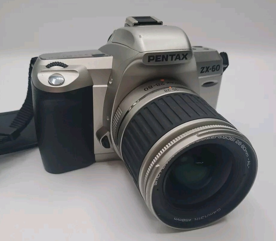 Appareil photo autofocus Pentax ZX-60 Date avec objectif 28