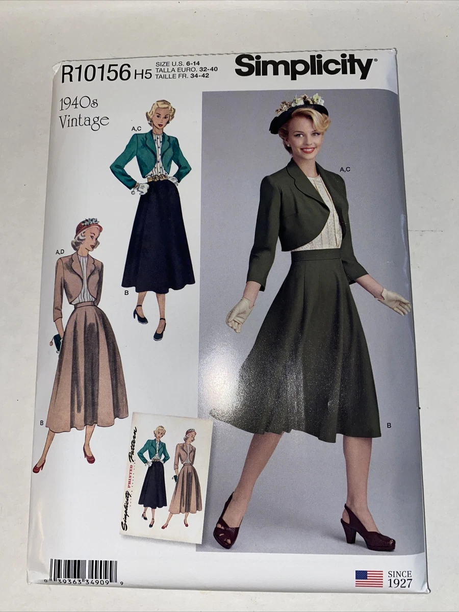 1940s skirt and shop top