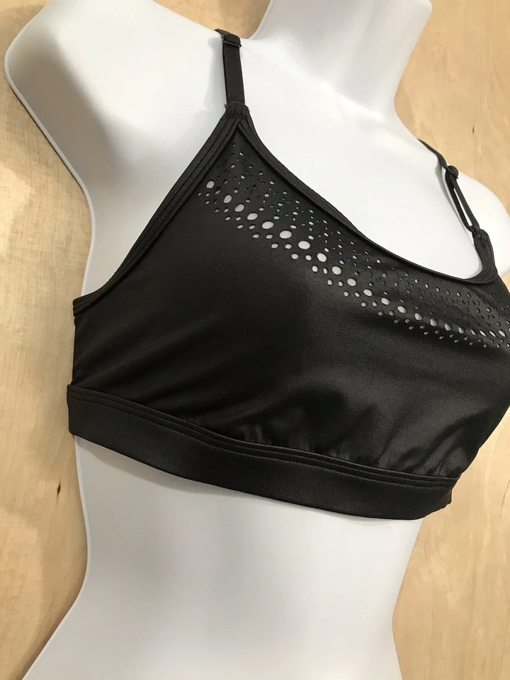 Sutiã esportivo VICTORIA'S SECRET tamanho pequeno preto academia ativa ioga - Imagem 2 de 4