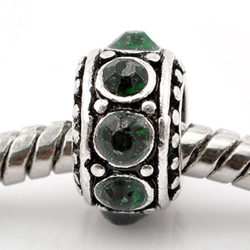 Europäischer Geburtsstein Charm Zwischenring Perlen kompatibel mit allen wichtigen Armbändern - Bild 10 von 74