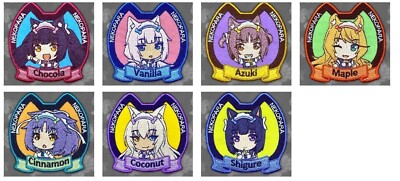 NEKOWORKs NEKOPARA　ネコぱら　ワッペン7種　未開封 NEKOWORKs NEKOPARA ネコぱら ワッペン7種 未開封