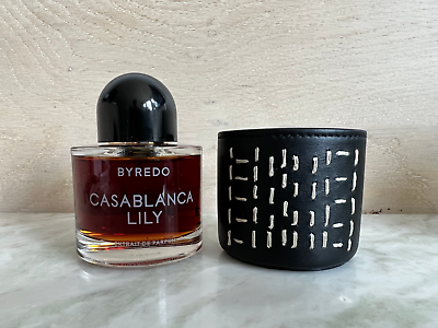 BYREDO CASABLANCA LILY EXTRAIT 50ml + Kantha Leather Perfume BYREDO CASABLANCA LILY EXTRAIT 50ml + Kantha Leather Perfume