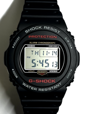 CASIO G-SHOCK DW-5750UE-1JF Black Illuminator Digital 20bar Men