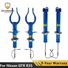Full Set Front Rear Shock Absorbers Electric Fit Nissan Skyline GTR R35 2009-16
