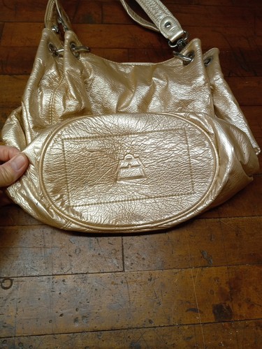Kathy Van Zeeland Vintage Purse Bag Metallic Shimmer - Picture 4 of 11