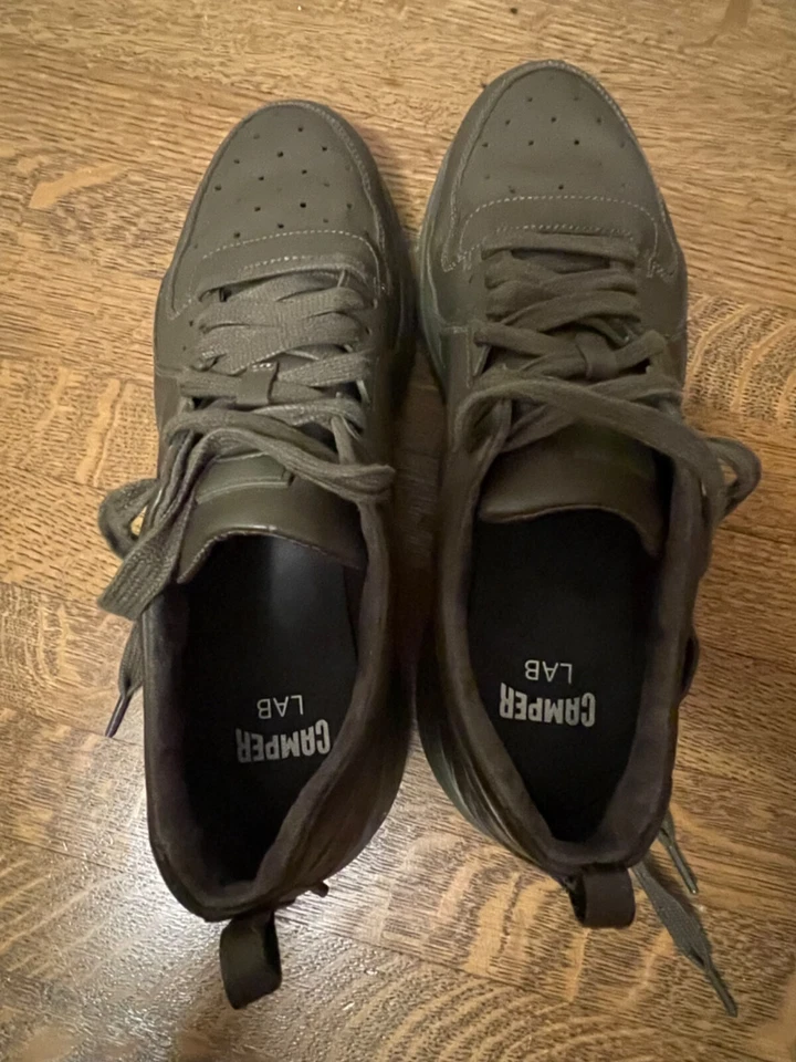 Zapatillas Camper Lab Drift de cuero verde para hombre agotadas talla 11 (44) Foto 3 de 4