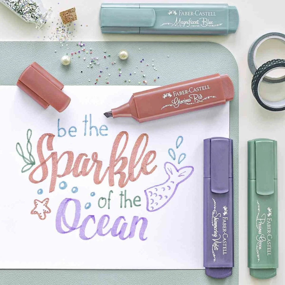 FABER CASTELL Textmarker Textliner 46 Metallic 8 Farben - Bild 3 von 3