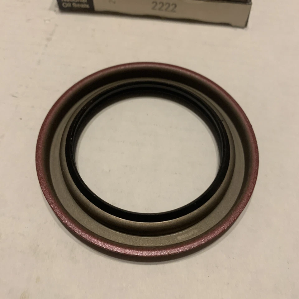 2 Sellos de Aceite Federal Mogul National 2222 Sello de Rueda Nuevo de Lote Antiguo Foto 4 de 4