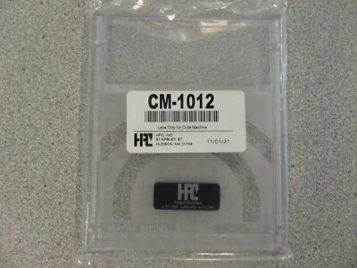 HPC CM-1012 1200CM CODE MACHINE LENS FACE PLATE