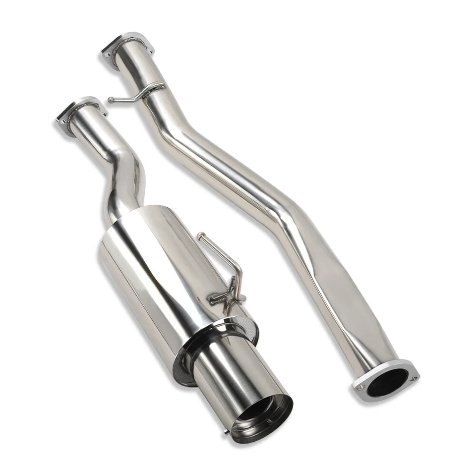 For Nissan 350Z Infiniti G35 2003-2008 Catback Exhaust Drift Spec Stainless - Изображение 4 из 4