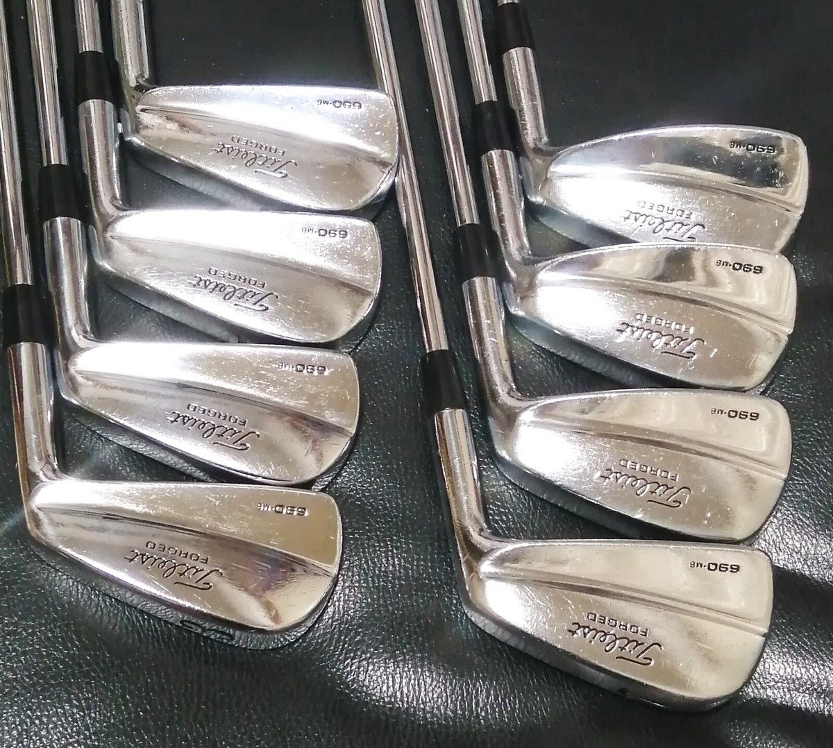 RARE Golf iron set Titleist 690.MB 690 dot MB Forged 3-Pw 8pcs DG