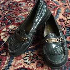 Hispanitas Brand Girls Patent Leather Loafers Euro 32/ US 1