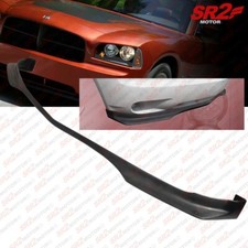 Fits 2006-2010 Dodge Charger Ra Style Front Bumper Pu Lip Spoiler Body Kit