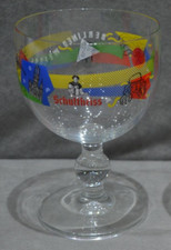 1x Schultheiss Berliner Weisse German Beer Glass Pedestal Goblet Pint To Brim