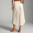 NWT Mare Mare X Anthropologie Curved Hem Chino Pants In Sand Color  Size XL — photo 2