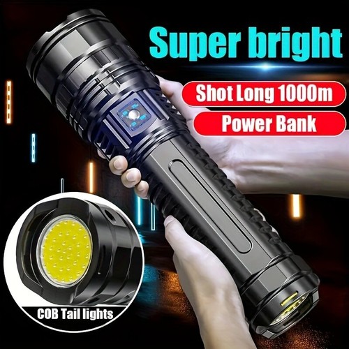 Mini Home Strong Light Flashlight Purpose Long Range Portable Ultra Bright Smart - Picture 12 of 18