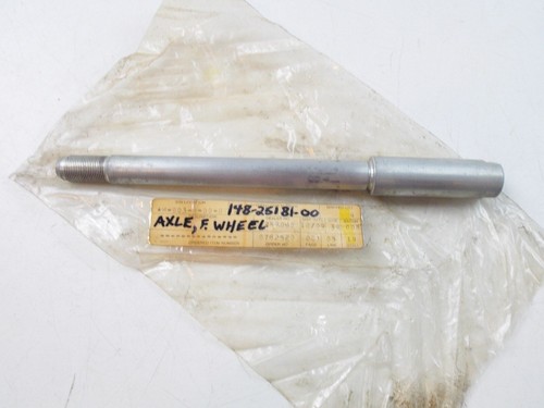 NOS YAMAHA 1962 1963 1964 FRONT WHEEL AXLE YD3 148-25181-00 - 第 1/1 張圖片