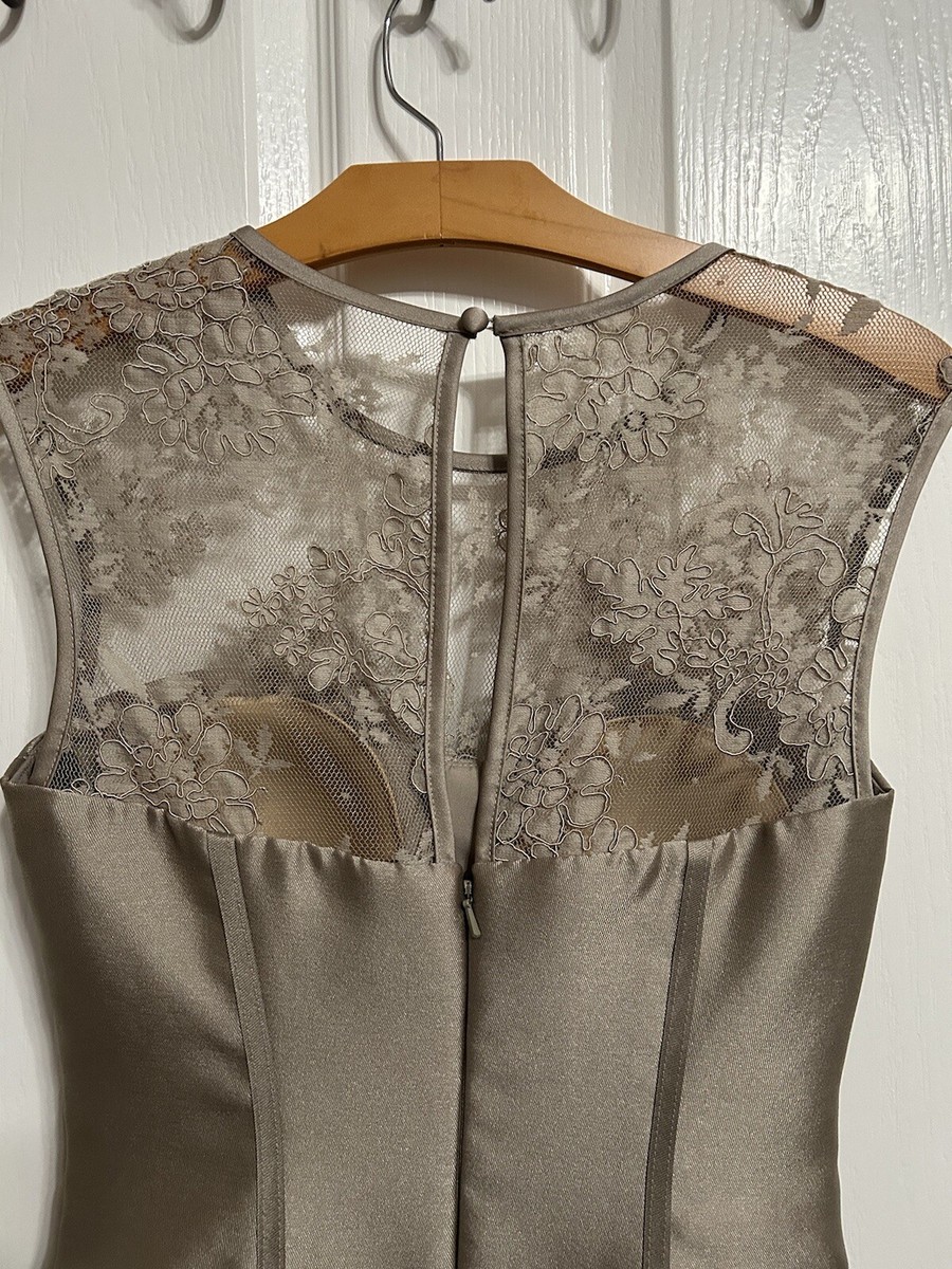 champagne vera wang cocktail dress White By Formal Bodycon mini Dress. Size 2 Select Shoe size:46 Promo Text: On Sale for 40% Off ChicMe Women's Elegant Polka Sequin dress