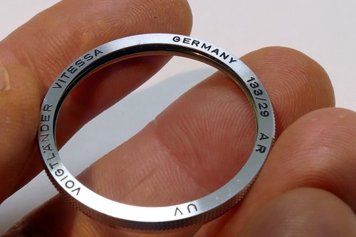 Voigtlander UV clear 33mm Filter AR Germany 133/29 - Picture 7 of 8