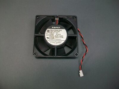 Lot of 5 Papst Multifan Tubeaxial Fan, 92x92x32mm 12VDC 47CFM 37dB Ball Bearing